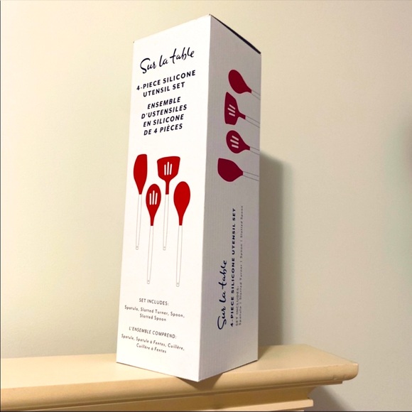 🆕Sur La Table Utensil Set -Silicon, 4 Piece - Picture 2 of 2